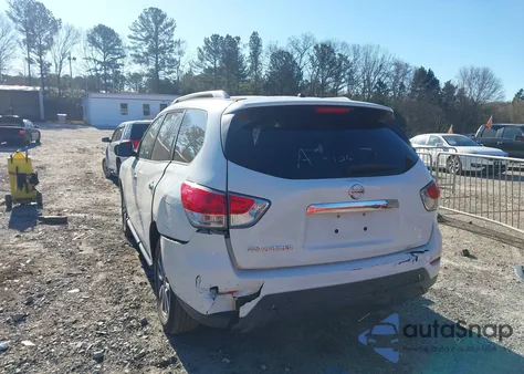 2016 Nissan Pathfinder Platinum/S/Sl/Sv из США, поврежденный, VIN 5N1AR2MNXGC639972